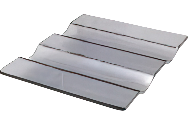 Picture of 2-Bottle Dark Glass Cradle Floating Shelf